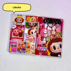 DIY Christmas Labubu Acrylic Shaky Notebook - Customizable with Trendy & Anime IP Characters