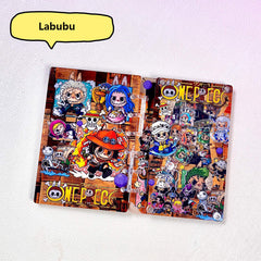 DIY Mixed Labubu Acrylic Shaky Notebook - Customizable with Trendy & Anime IP Characters