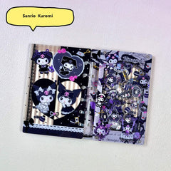 DIY Kuromi Acrylic Shaky Notebook - Customizable with Trendy & Anime IP Characters