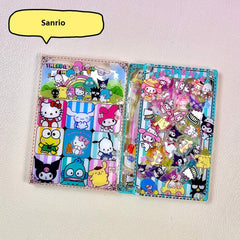 DIY Sanrio Acrylic Shaky Notebook - Customizable with Trendy & Anime IP Characters