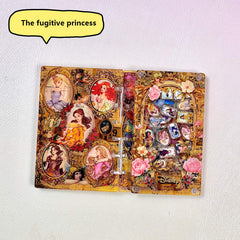 DIY Disney Princess Acrylic Shaky Notebook - Customizable with Trendy & Anime IP Characters