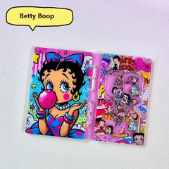 DIY Betty Boop Acrylic Shaky Notebook - Customizable with Trendy & Anime IP Characters