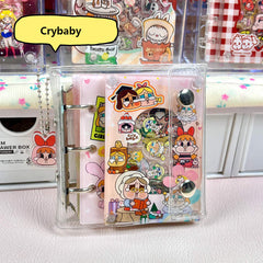 DIY Crybaby Acrylic Shaky Notebook - Customizable with Trendy & Anime IP Characters