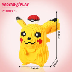Pikachu Mini Building Block Set