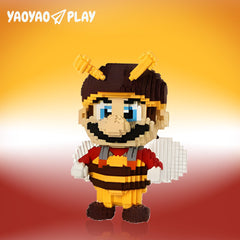 Bee Mario Mini Building Block Set