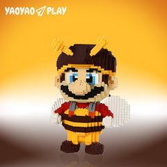 Bee Mario Mini Building Block Set