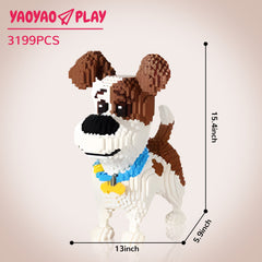 Mike Dog Mini Building Block Set