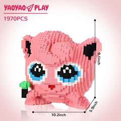Jigglypuff Mini Building Block Set