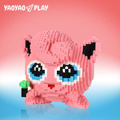 Jigglypuff Mini Building Block Set