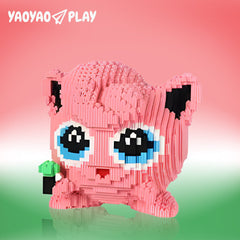Jigglypuff Mini Building Block Set
