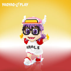 Running Arale Building Block Set
