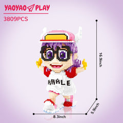 Running Arale Building Block Set