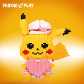 Pikachu with Heart Mini Building Block Set