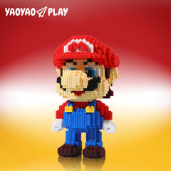 Red Yoshi Upgrade Mini Building Block Set