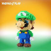 Green Yoshi Upgrade Mini Building Block Set