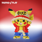 Pirate Pikachu Mini Building Block Set