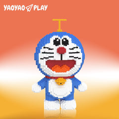 Bamboo Copter Cat Building Block Set