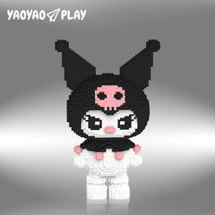 Cartoon Character Model Building Block Set