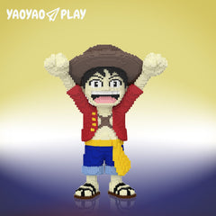 Captain Strawhat Building Block Set