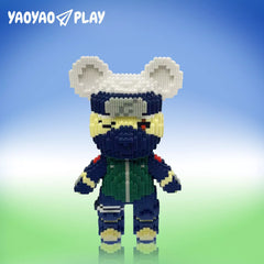 Kakashi Bear Building Block Set