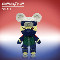 Kakashi Bear Building Block Set