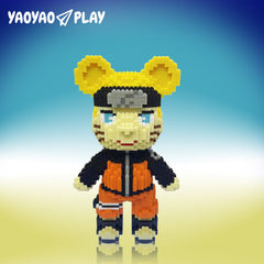 TK Naruto Medium Bear Building Block Set