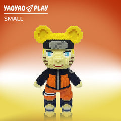TK Naruto Medium Bear Building Block Set