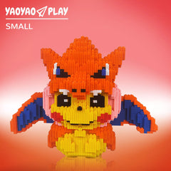 Cosplay Charmander Building Block Set
