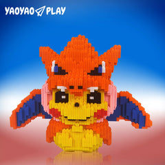 Cosplay Charmander Building Block Set