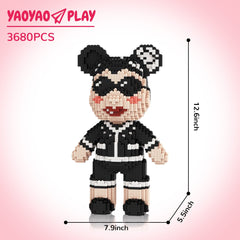 Fragrant Granny Bear Medium Building Block Set