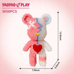 Love Crush Medium Bear Building Blocks