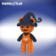 Wizard Pumpkin Bear Small Building Block Set