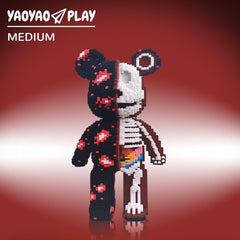 Large Party Bear Building Block Set