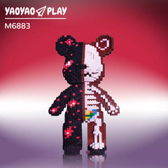 Large Party Bear Building Block Set