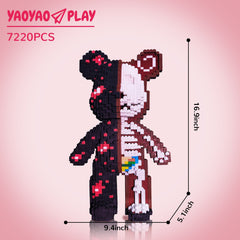 Large Party Bear Building Block Set