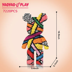 Hubo Seal Large Bear Plastic Building Blocks