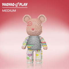 Princess Qianqian Large Bear Building Block Set