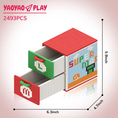 Mario Drawer Series Mini Building Block Set