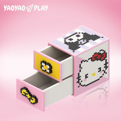 Sanrio Drawer Series Mini Building Block Set