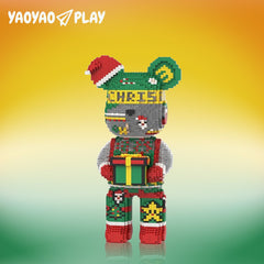 Christmas Eve Bear Large Building Block Set