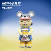 Summer Boba Large Bear Building Block Set