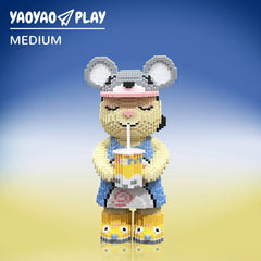 Summer Boba Large Bear Building Block Set