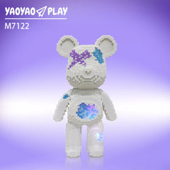 Crystal Trendy Large Bear Building Blocks