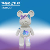 Crystal Trendy Large Bear Building Blocks