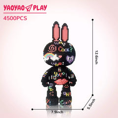 Freestyle Graffiti Bunny Building Blocks