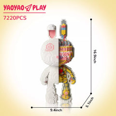 Mechanical Anatomy Bunny Building Blocks