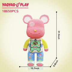 Large Princess Bear Building Block Set