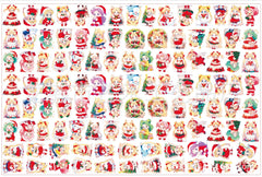 DIY Christmas Beauty Acrylic Figurines Kit for Kids - Customizable Anime Characters