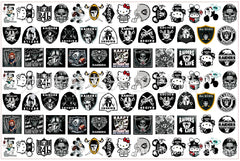 DIY NFL Raider Acrylic Figurines Kit for Kids - Customizable Anime Characters