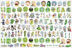 DIY Rick And Morty Acrylic Figurines Kit for Kids - Customizable Anime Characters